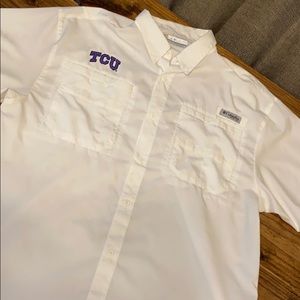 TCU Columbia “Fishing” Shirt
